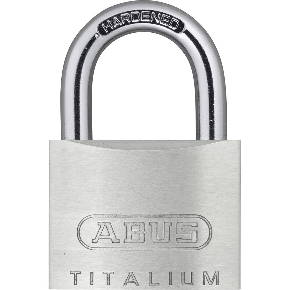 54TI/40 40mm Titalium Padlock by ABUS – 40 mm, Aluminum, Silver, Pack of 12, Model ABU54TI40