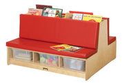 Bookcases, Cabinets & Shelves by Jonti-Craft – wood, Red, Model 37660JC