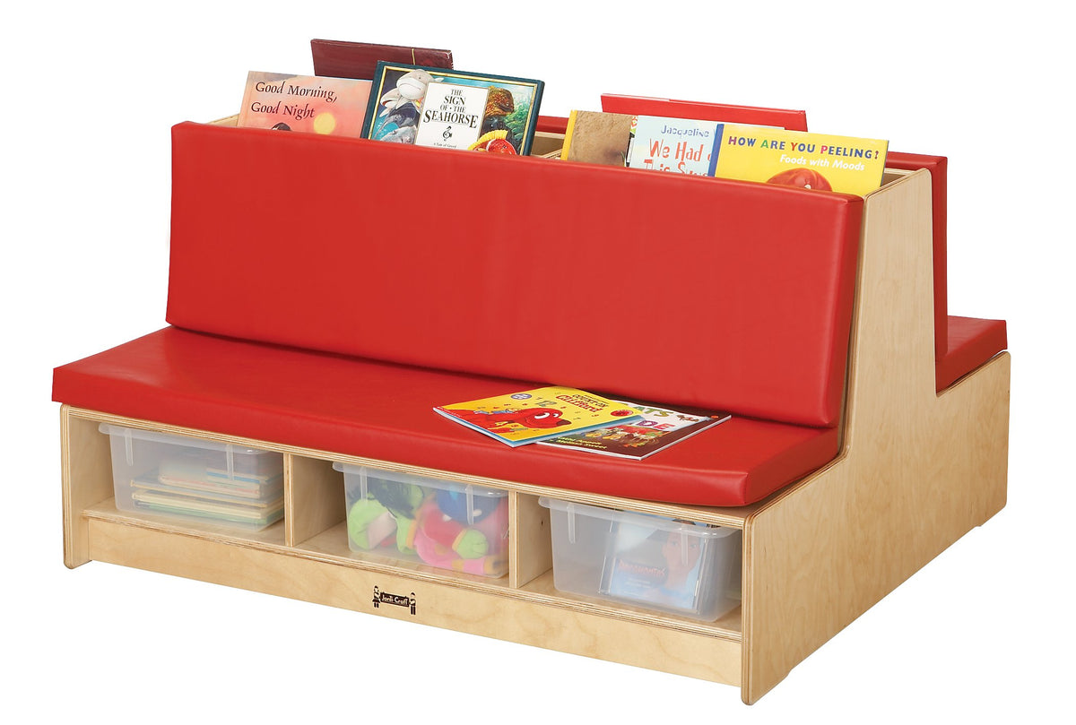 Bookcases, Cabinets & Shelves by Jonti-Craft – wood, Red, Model 37660JC