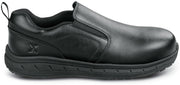Men's Black Kinston MaxTrax Steel Toe SRO Slip-On Oxford (10.5 M) by SR Max – 10.5, Black, Model SRM4100