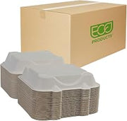 ECO PRODUCTS EP-HC81NFA Vanguard Clamshell Box, 200/Carton