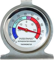 Farberware 5141020 Protek Refrigerator Thermometer, Silver