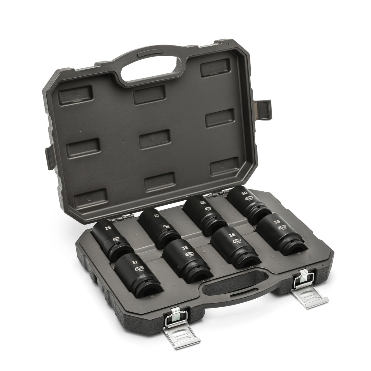 GEARWRENCH 8 Pc. Deep / Chrome / 1 Socket & Socket Wrench Sets