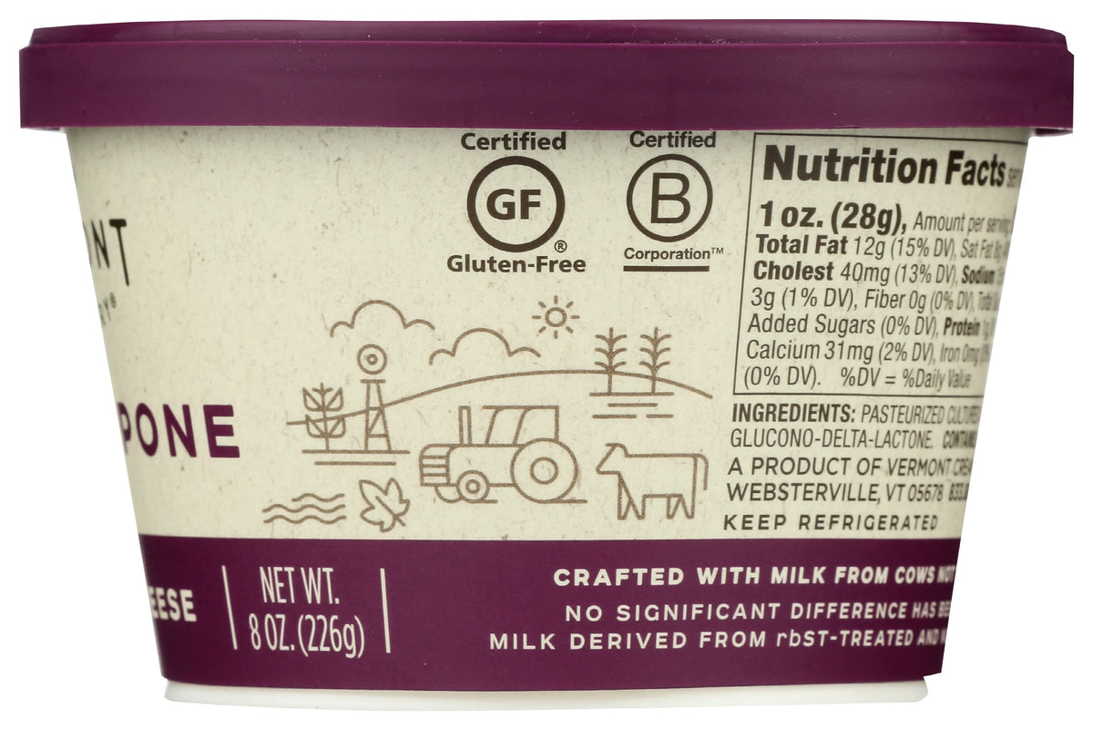 Vermont Creamery by Vermont Butter & Cheese – 8 Ounce (Pack of 1), Model 0011826400103