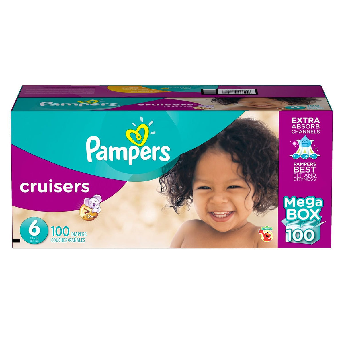 Pampers Size 6 / 100.0 / Multicolor Baby Diapers