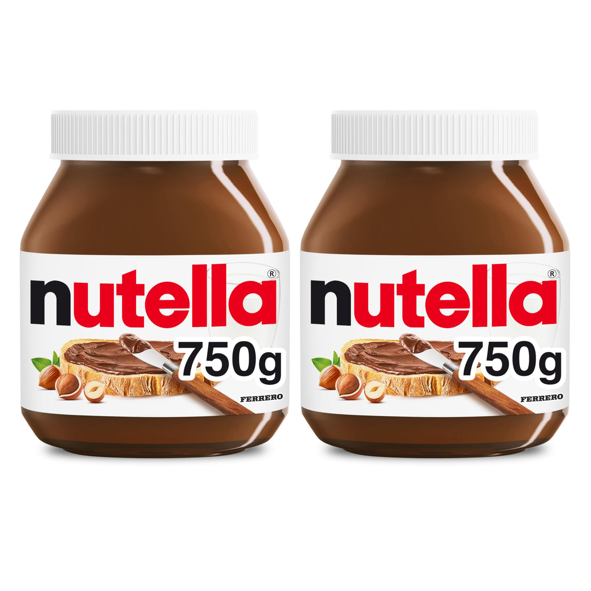 Nutella 26.5 oz (Pack of 2) / Brown / 1 Dessert Syrups & Sauces