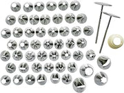 Winco 52 Tips Cake Decorating Set, Stainless Steel | 52 tips, Rust-resistant, Organized storage