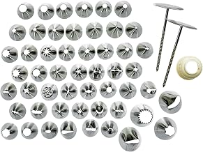 Winco 52 Tips Cake Decorating Set, Stainless Steel | 52 tips, Rust-resistant, Organized storage