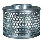 Round Hole Suction Strainers by Apache – 7"L x 0.5"W x 5.5"H, Zinc Plated Steel, Silver, Model 70002000