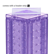 Azar Displays 4 inches x 12 inches x 9 inches / Purple / Pegboard only Panels & Units