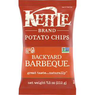 Backyard Barbeque Potato Chips by Kettle Brand – 7.5 Ounce (Pack of 1), Backyard Barbeque, Model 10084114902006
