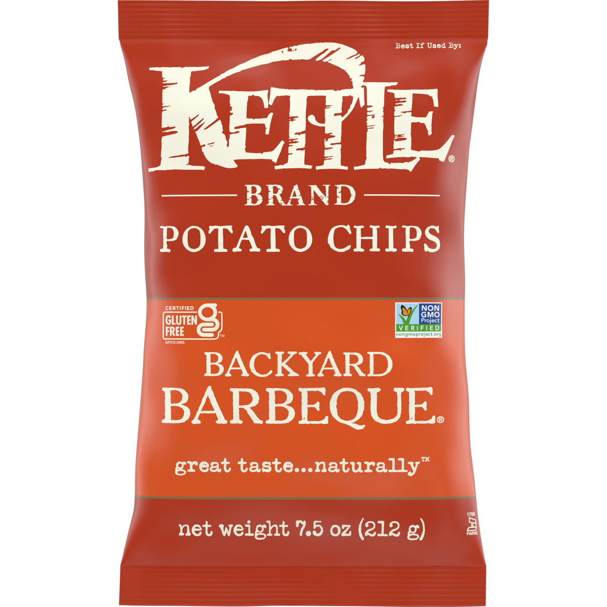 Kettle Brand Backyard Barbeque / 7.5 Ounce (Pack of 1) / 1 Potato