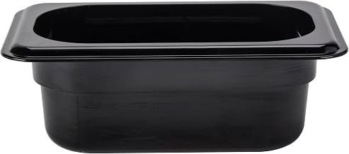 Cambro 96Php110 Food Pan 1/9 X 6" H-Pan Black Case Qty 6
