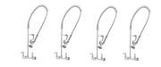 B-0133-B Easy Install Wall Mount Pre-Rinse Faucet for Commercial Kitchens. Includes Wall Bracket and Sprayer Meets New DOE Requirements with a 1.15 GPM Flow Rate (Pack of 4) by