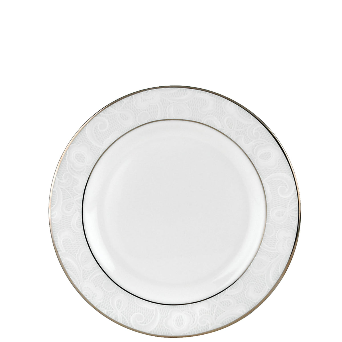 Venetian Lace Butter Plate by Lenox – Butter Plate, Bone China, White, Model 762019