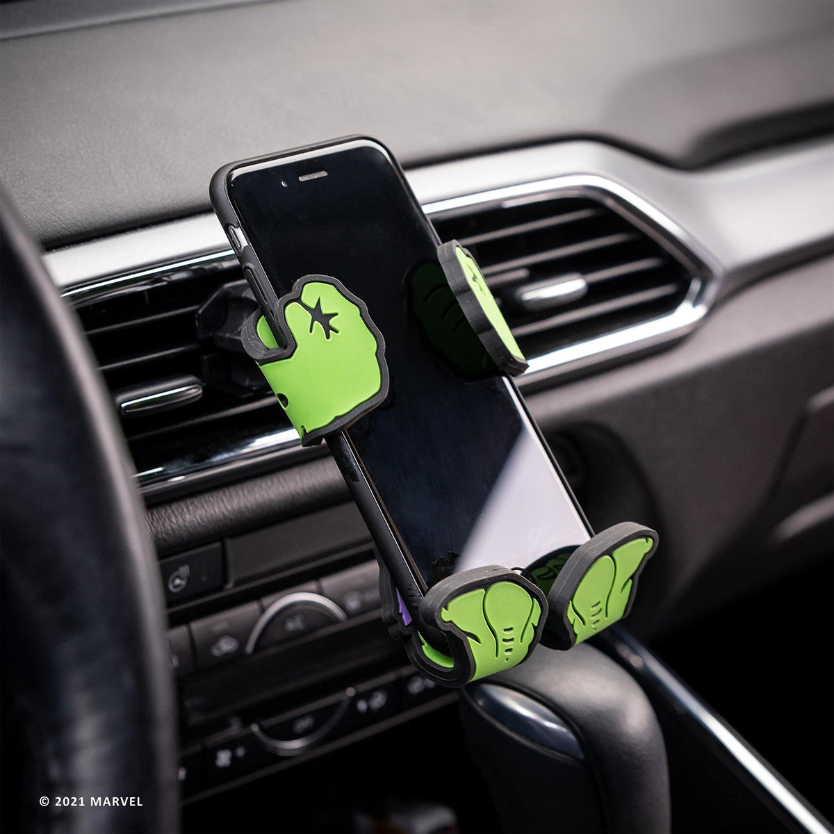Hulk Cellular Phone Holder by Hug Buddy – Alloy Steel, Multicolor, Model 80009