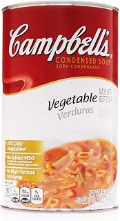 Campbell's Classic Condensed Vegetable Soup, 12 Pack, 50 Oz