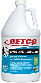 Betco 5350400 Cleaner, f/Glass&Hard Surfaces, Concentrated, 1 Gal, Blue