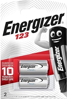 Energizer EL123APB-2 3-Volt Lithium Photo Battery (2-Pack)