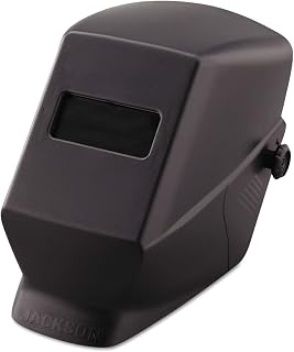 Jackson Safety HSL-1 2" X 4 1/4" Fixed Front Black Shadow Welding Helmet With Headgear