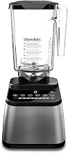 Blendtec Designer 650S Series Blender (Stainless) & 90oz* WildSide+ Jar | Professional Grade Power and Performance, Touchscreen with 8 Speed Variable Speed Control, + Pulse, 6 Preprogammed Cycles