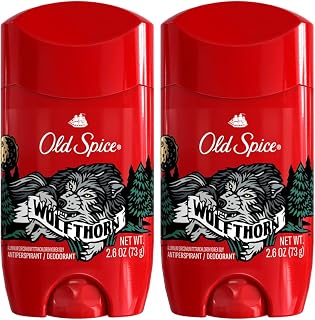 Old Spice Wild Collection Invisible Solid Antiperspirant Deodorant, Wolfthorn, 2.6 Ounce (Pack of 2)