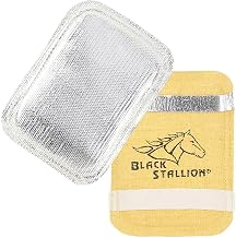 Black Stallion 1/2In Aluminized Fiberglass Glove Back Pad