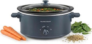 Hamilton Beach 6 Quart Slow Cooker With Space-Saving Folding Handles
