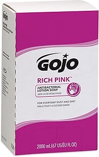 GOJO Rich Pink Antibacterial Lotion Soap Refill