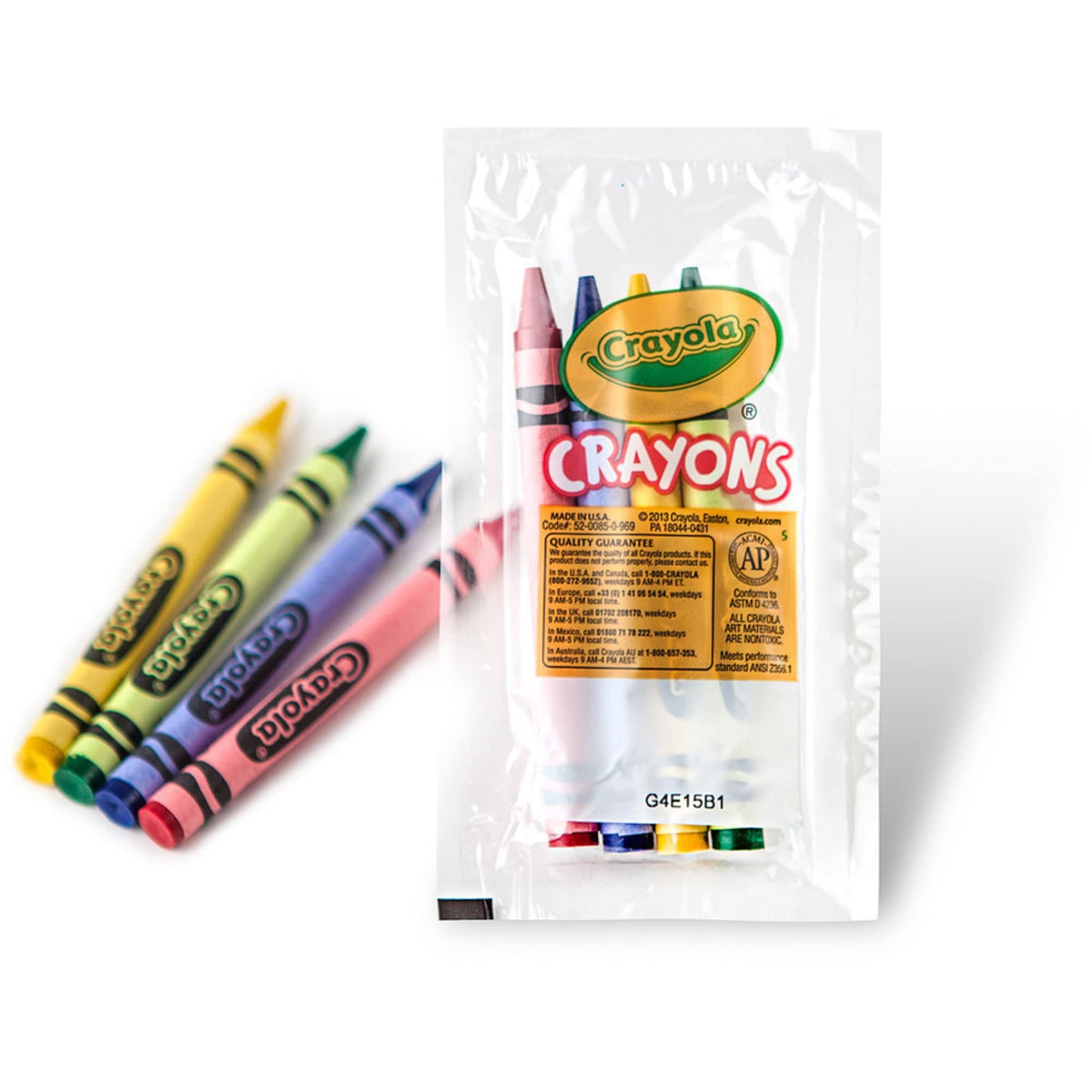 cello crayons by Crayola – Wood, CLEAR, Pack of 360, Model 520083