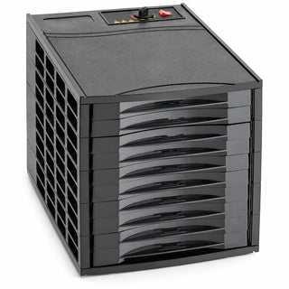 Glownary 10-Tray Food Dehydrator with Digital Display – 800W Electric, 40-Hour Timer, 95-155°F Temperature Control, Black ABS, 15x20x26 Inches