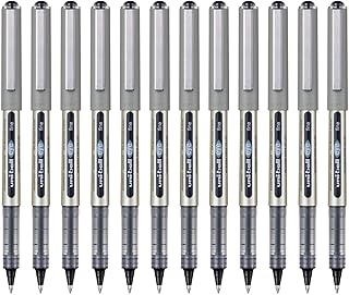 Uni-Ball Liquid Ink Rollerball Eye Fine UB-157E Black 0.7mm Box 12 pcs