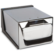 Fullfold Chrome Countertop Napkin Dispenser by San Jamar – Fullfold, Metal, Chrome, Model H3001XC