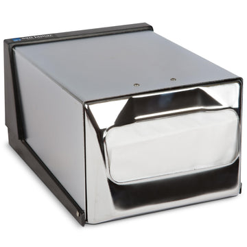 Fullfold Chrome Countertop Napkin Dispenser by San Jamar – Fullfold, Metal, Chrome, Model H3001XC