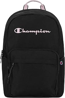 Champion Steady Laptop Backpack, Black/Ballerina Slipper, One Size