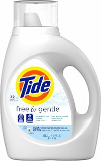 Tide PGC41823, Free & Gentle Detergent, 1 / Bottle