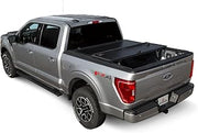 LEER HF350M Tri-Folding Truck Bed Tonneau Cover, Fits Ford F-150, Years 2004-2025, 6'6" Truck Bed, Black