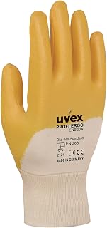 Uvex profi ergo protective gloves size 10