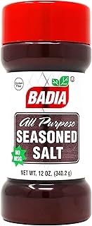 Badia Seasoned Salt, 12 oz – All-Purpose Blend for Everyday Cooking