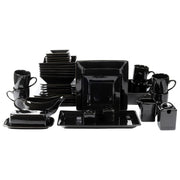 10 Strawberry Street Black / 40 PC / 1 Dinnerware Sets
