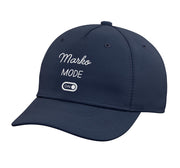 Marko Mode On Name Adjustable Printed Baseball Hat by Marko Mode On Name Funny Birthday – Cotton, Navy Blue
