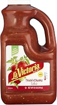 La Victoria/Alamo Street Salsa, Medium, Thick & Chunky, 1 Gallon -- 4 Case