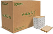 Dispenser Napkins, Interfolded, 2-Ply, 6 1/2 x 8 1/4, Kraft, 6000/Carton