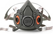 3M Half Facepiece Reusable Respirator 6300, NIOSH, Large