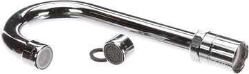 Krowne 21-427L Krowne Gooseneck Spout, 3-1/2"W x 6-1/2"H, with T&S Adapter, Low Lead Compliant (Interchangeable with Most Brands)​​‌​‍​​‌‌‌‌​‍​​‌‌​‌‍​​‌‌​​‍​​‌‌‌‌​‍​‌​​‌​‍​​‌‌‌‌‍​​‌‌‌‌‍​​‌‌​​‍​​‌