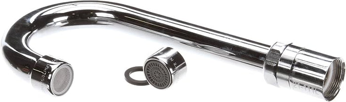 Krowne 21-427L Krowne Gooseneck Spout, 3-1/2"W x 6-1/2"H, with T&S Adapter, Low Lead Compliant (Interchangeable with Most Brands)‌‍‌‌‌‌‍‌‌‌‍‌‌‍‌‌‌‌‍‌‌‍‌‌‌‌‍‌‌‌‌‍‌‌‍‌