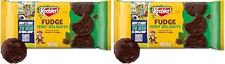 Keebler Grasshopper Mint Cookies, 10 Oz. (Pack of 2)