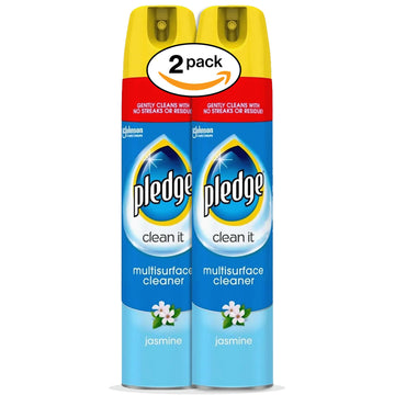 Spray 250ml Pack ( by Pledge – 4.23 Fl Oz (Pack of 2), Multi-Surface Jasmine, Pack of 2