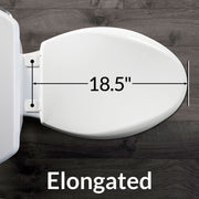 Bemis Black / Elongated / 1 Toilet Seats