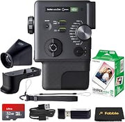 INSTAX MINI EVO Cinema Hybrid Camera Bundle with Film | Includes 20 Sheets INSTAX Mini Instant Film, 32GB SD Card & USB Reader